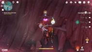 Use Kuuvahki energy to shoot down the bot (Image via HoYoverse)